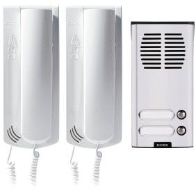 Kit citofonico Sound System bifamiliare ELVOX Vimar K62K0.02