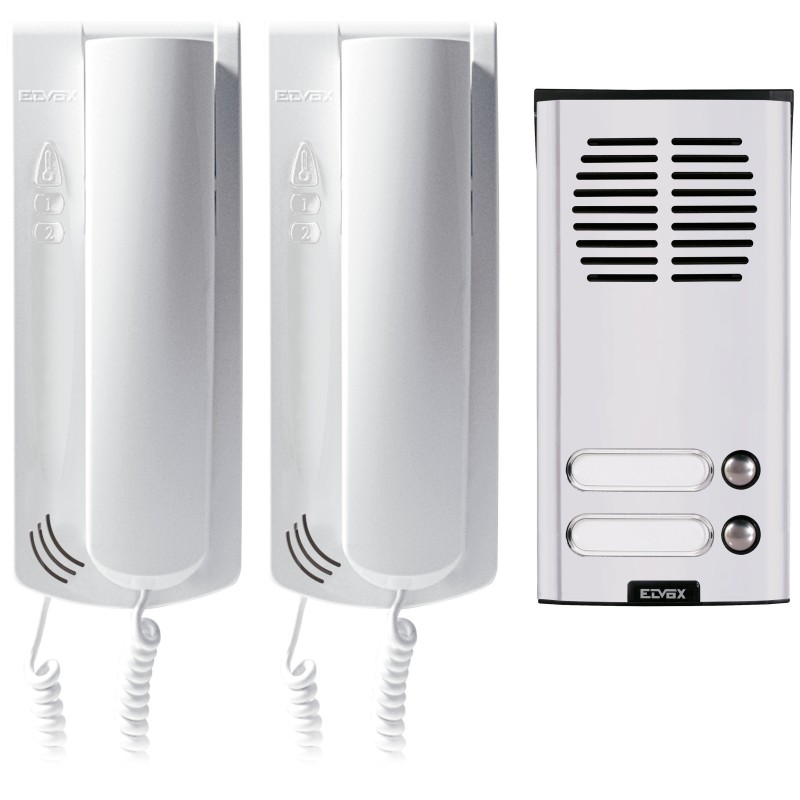 Kit citofonico Sound System bifamiliare ELVOX Vimar K62K0.02