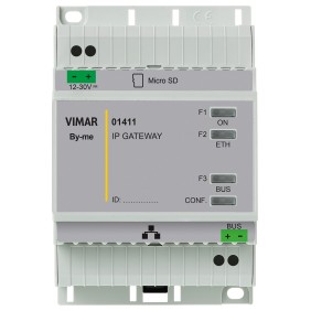 Gateway IoT per guida DIN serie domotica By-me Vimar 01411