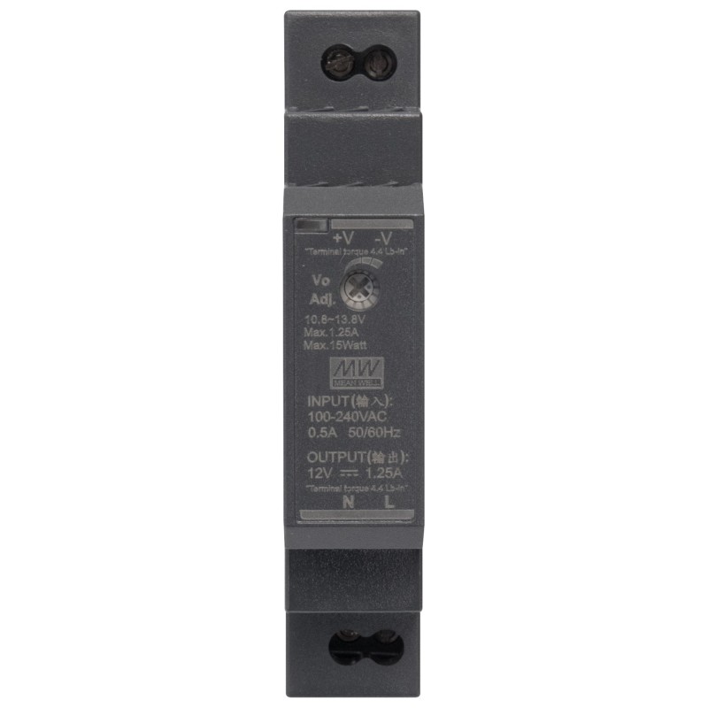 Alimentatore 100-250Vac con uscita 12Vdc 1 modulo DIN Vimar 01831.1