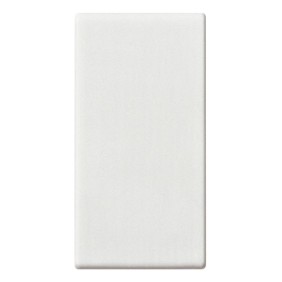 Tasto intercambiabile illuminabile ad anello bianco Vimar Plana 14021