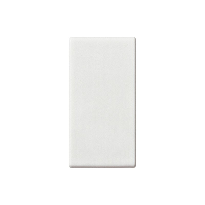 Tasto intercambiabile illuminabile ad anello bianco Vimar Plana 14021