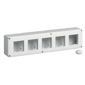 Contenitore da parete IP40 10 moduli Vimar Eikon Plana Arké 14815