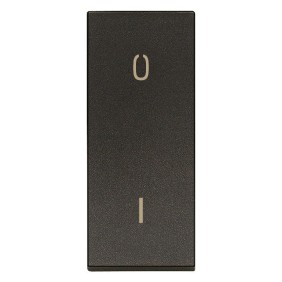 Interruttore bipolare 20A illuminabile Nero Vimar Linea 30016.G