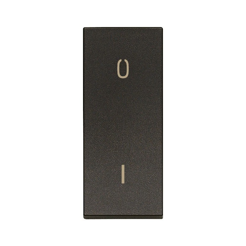 Interruttore bipolare 20A illuminabile Nero Vimar Linea 30016.G