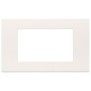 Placca in tecnopolimero 4 moduli Vimar Linea Bianca 30654.00