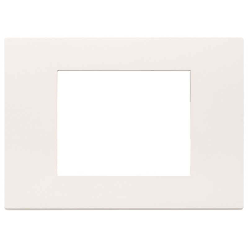 Placca in tecnopolimero 3 moduli Bianco Vimar Linea 30653.00