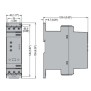 Soft starter per motore trifase 15Kw alimentazione 100...240VAC Lovato ADXNB025