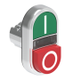 Doppio Pulsante Luminoso verde e rosso ad impulso Lovato LPSBL7223