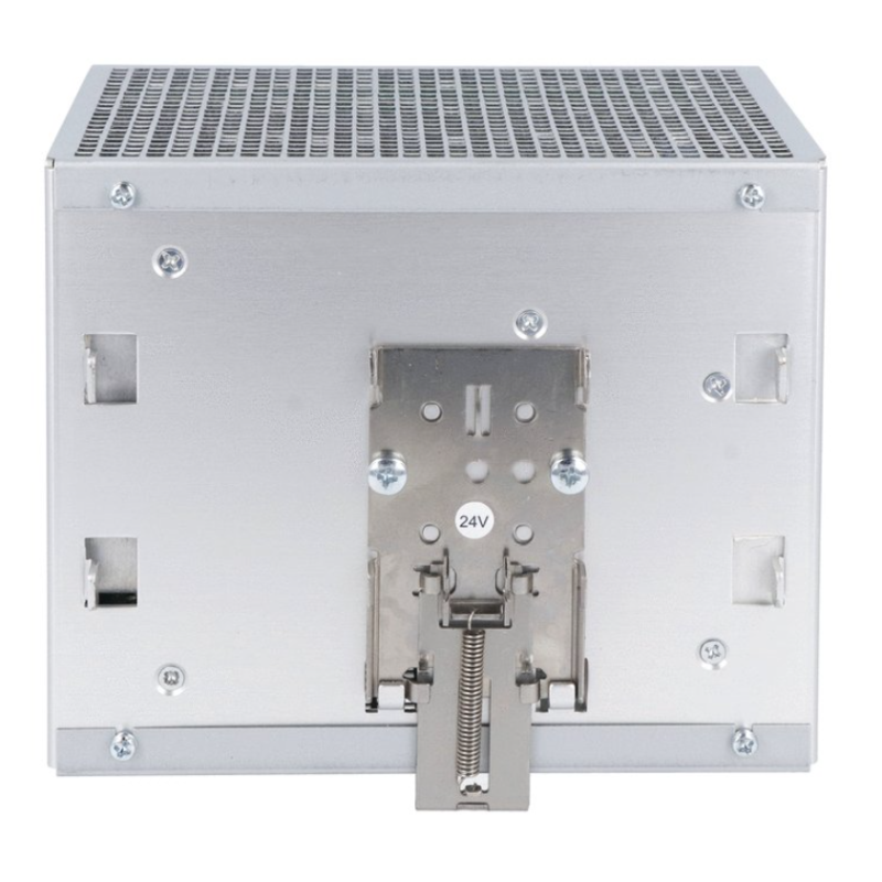 Fissaggio Guida DIN alimentatore switching trifase