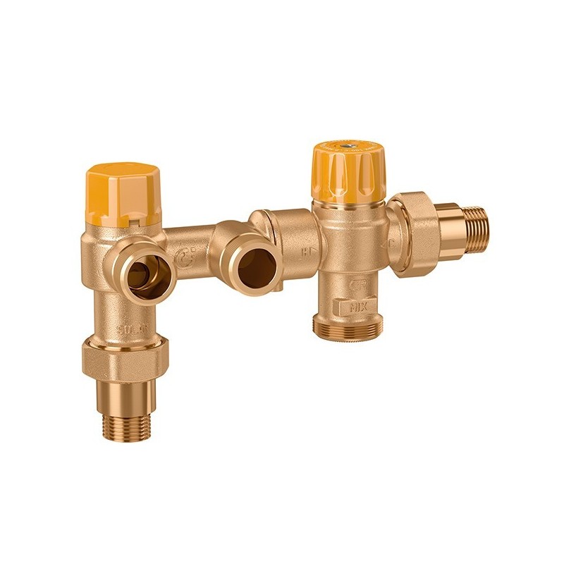 Kit di collegamento bollitore solare con caldaia 1/2" Caleffi 262342