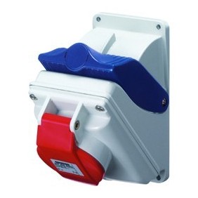 Presa Fissa interbloccata 3P+T 16A 480-500V IP44 Gewiss GW66430