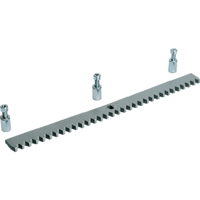 Cremagliera zincata 30x8 mm per cancelli scorrevoli Came 009CGZS