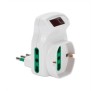 Adattatore triplo da S11 2P+T 10A con 2 prese italiane + schuko Fanton 87317