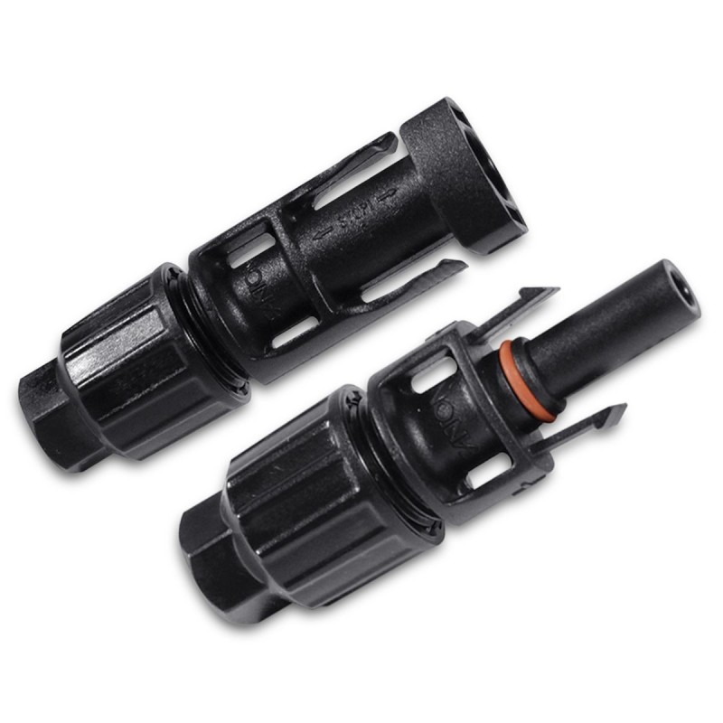 Coppia connettori fotovoltaici FM4 maschio/femmina IP68 50pz Fanton A99951/50