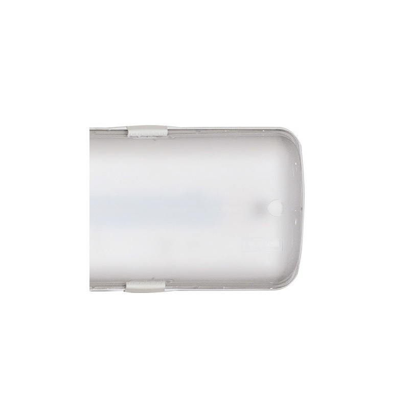 Plafoniera Stagna satinata per Led PL 2X36W IP65 Senza Tubi Beghelli 72003ST