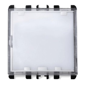 Pulsante Portanome bianco Serie Nea Bianca Simon Urmet 10128/2.B