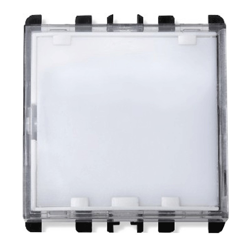 Pulsante Portanome bianco Serie Nea Bianca Simon Urmet 10128/2.B