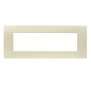 Placca 7 moduli in tecnopolimero Avorio Serie Simon Urmet Flexa 11807.AV
