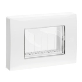 Calotta di protezione 3 Moduli Bianco IP55 Simon Urmet Nea 12513.BN