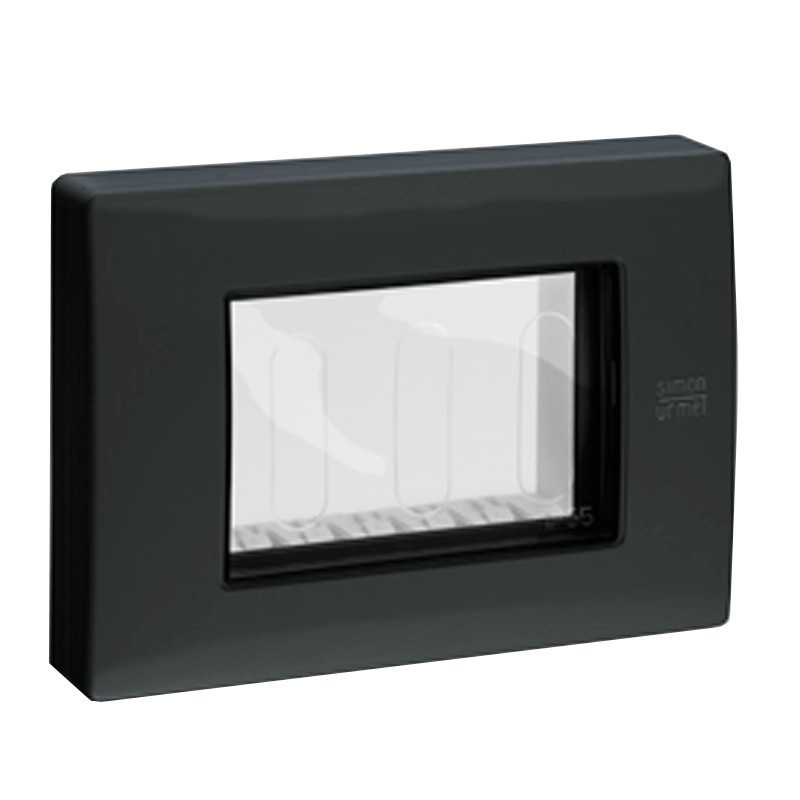 Calotta di protezione 4 Moduli Antracite IP55 Simon Urmet Nea 12514.AN