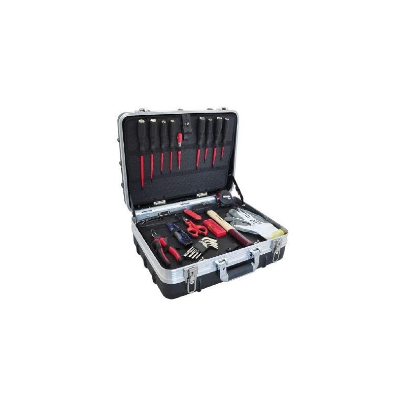 Valigia in ABS con kit di utensili Intercable AO0108