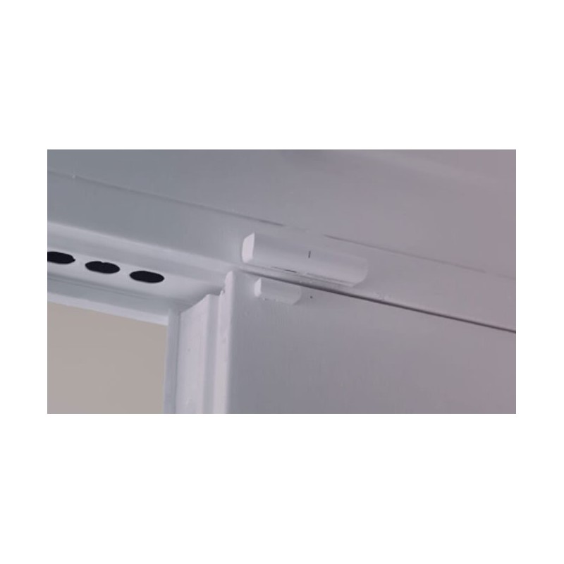 Contatto magnetico Tri-X Wireless AX PRO Hikvision DS-PDMC-EG2-WE Installato