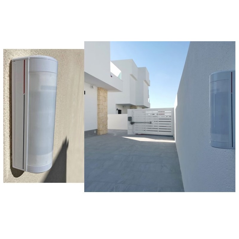 Rilevatore TRI-X Wireless AX PRO Hikvision DS-PDTT15AM-LM-WE Applicato