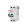 Interruttore magnetotermico differenziale 32A 1 polo + N AC 30mA 4.5kA ABB DS201LHC32AC30