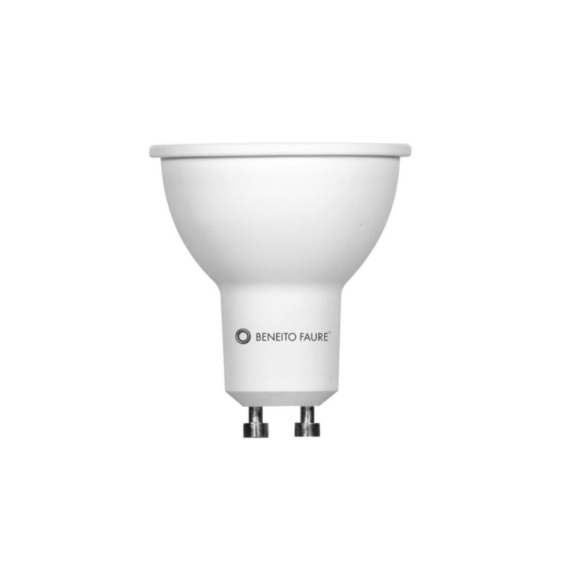 Faretto LED GU10 Luce naturale 4000K 8W 220-240V Beneito Faure 3434N