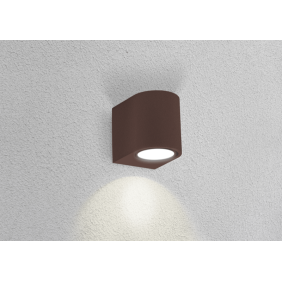 Applique LED serie AXO attacco GU10 IP54 RAL 8028 Century AXO-1GU10C