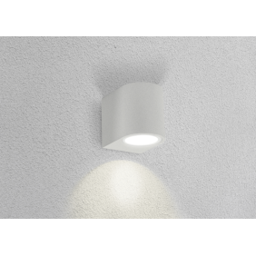 Applique LED serie AXO attacco GU10 IP54 Grigio Century AXO-1GU10G