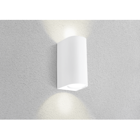 Applique LED serie AXO attacco GU10 IP44 Bianco Century AXO-2GU10B