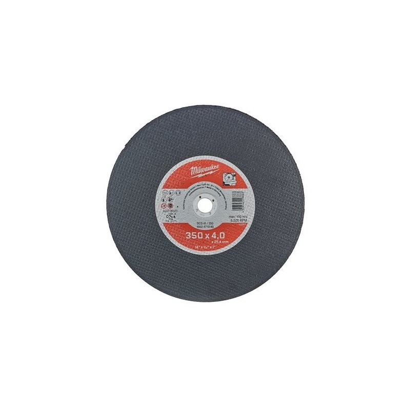 Disco da taglio sottile per acciaio 125x1mm Milwaukee SCS 41 Pro+ 4932451487