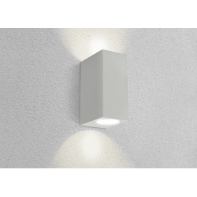 Applique LED serie AXO 2 attacchi GU10 IP44 Grigio Century AXO-2GU10SG