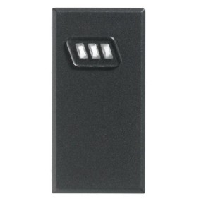 Cover lettore di prossimità ECLIPSE2 Axolute Scura Bentel ECL2C-AXS