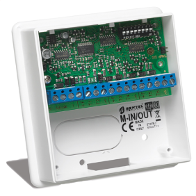 Modulo di espansione ingresso e uscita per centrali di allarme Bentel M-IN/OUT