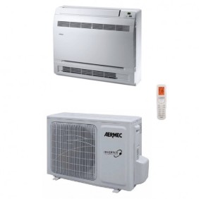 Kit condizionatore monosplit inverter a pavimento 9000BTU R32 WiFi AERMEC CKG260
