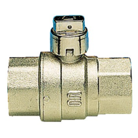 Valvola a sfera per gas 1/2" a passaggio totale attacchi F/F Enolgas S0251N34