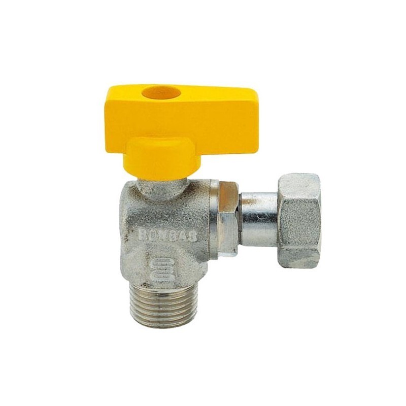 Rubinetto a sfera a squadra per Metano-Gpl 1/2" M X 1/2" F Enolgas G0326N35