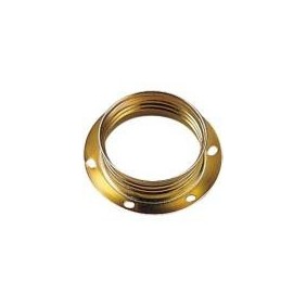 Ghiera E14 Metallo Ottonato                