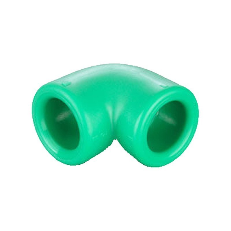 Raccordo a gomito a 90 gradi con attacchi F/F 20mm Aquatherm 1080020041