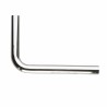Tubo con curva 90 gradi con diametro 30mm lungo 300mm Luxor 35042620