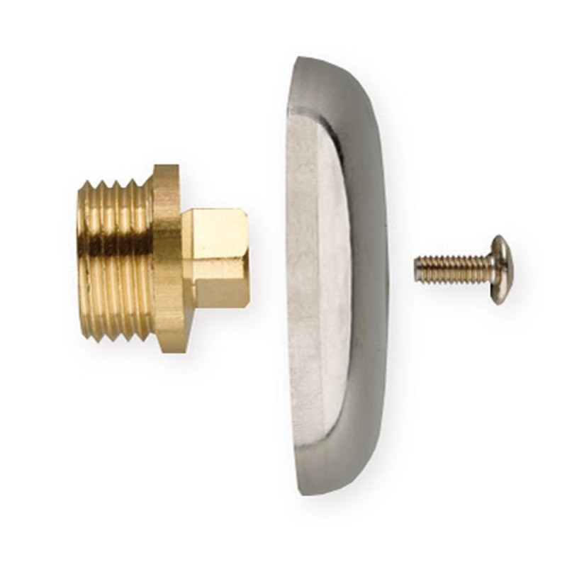 Tappo con rosetta con diametro 55mm M 12 di copertura Luxor 55072100