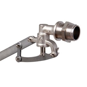 Rubinetto a galleggiante asta piatta con raccordo 1 Luxor 65013400