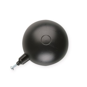 Sfera tonda plastica con diametro 180mm per asta piatta Luxor 65160002