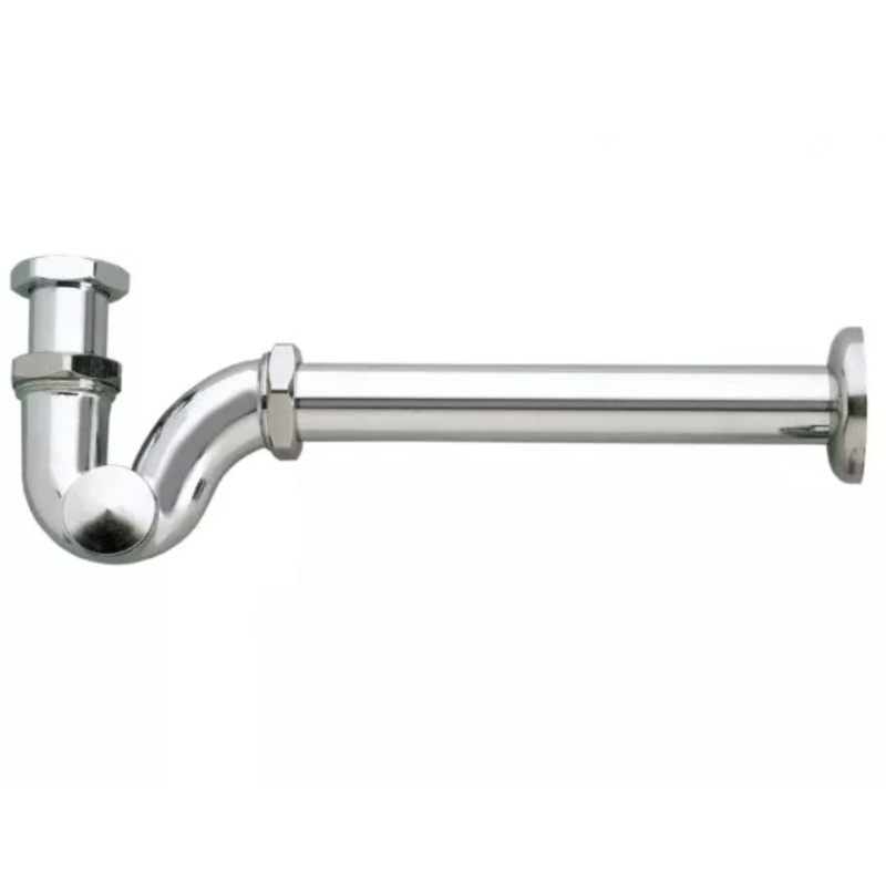 Sifone a S senza piletta ispezionabile 1”1/4 con rosone Luxor 93364203