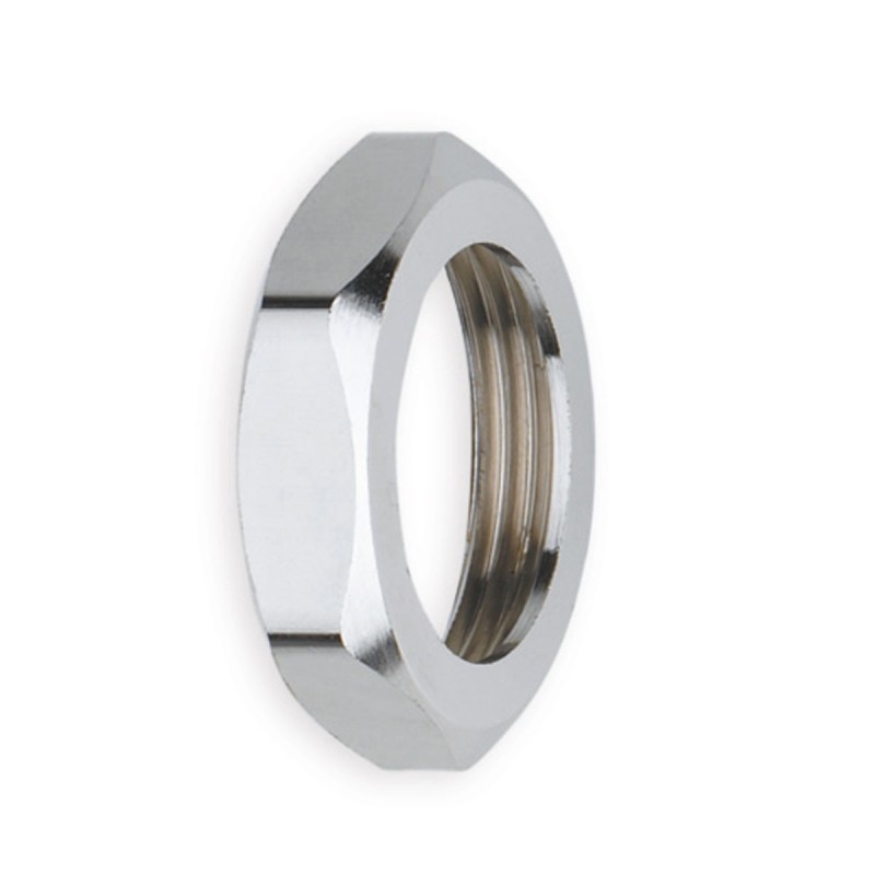 Dado in ottone cromato per sifoni con diametro 26mm Luxor 1" 97222600CF