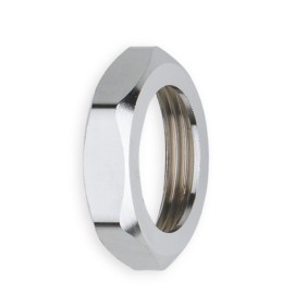 Dado in ottone cromato per sifoni diametro 32mm 1"1/4 Luxor 97222600CF