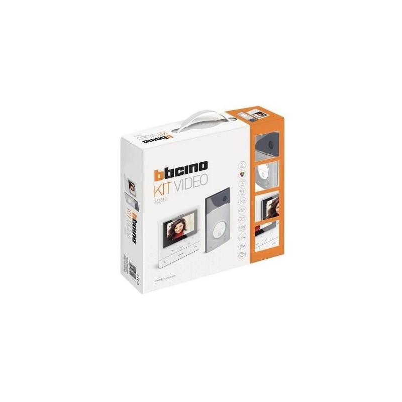 Kit Videocitofono Classe 100 V16E Monofamiliare Linea 3000 BTicino 364612 Kit